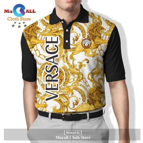 versace polo shirt red|Versace polo shirts for men.